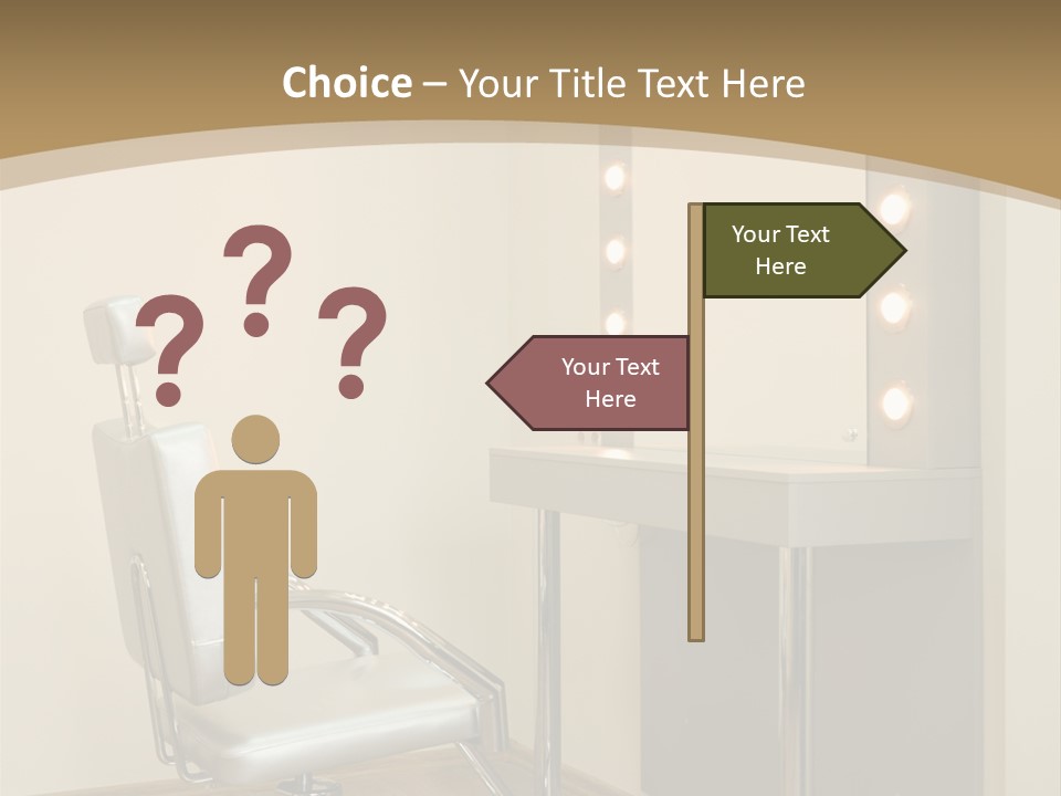 Hair Comfortable Health PowerPoint Template