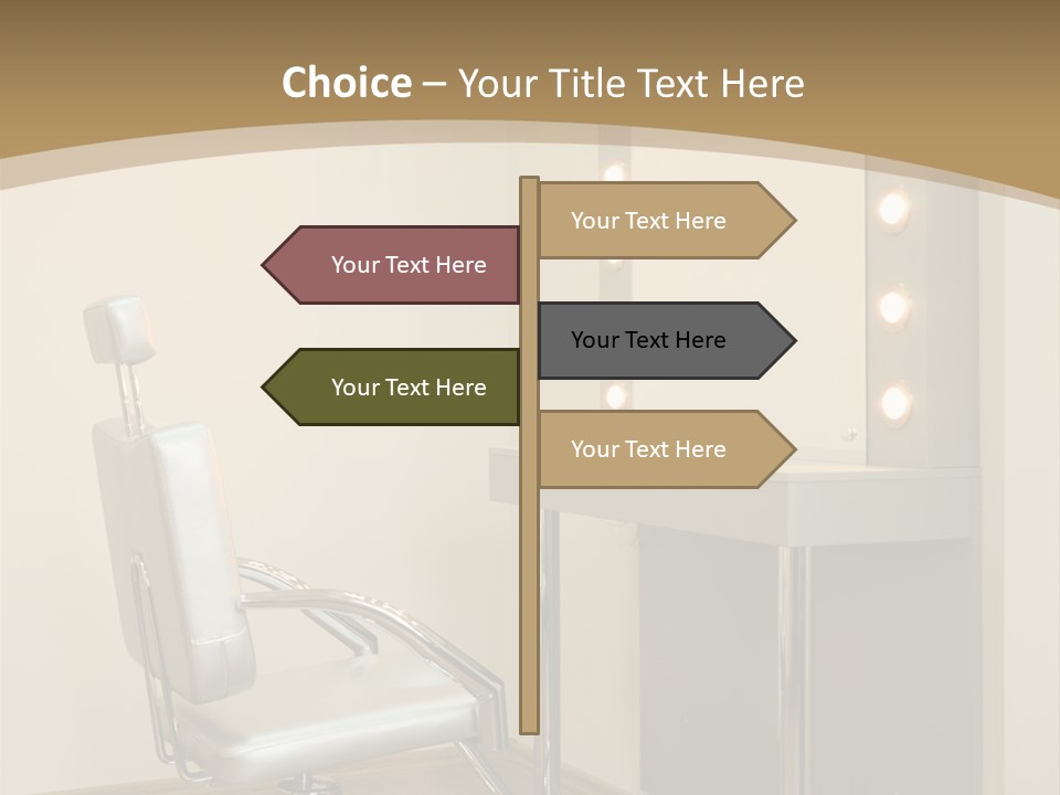 Hair Comfortable Health PowerPoint Template