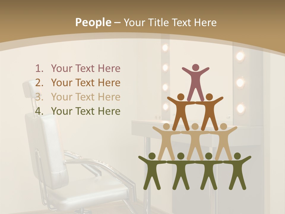 Hair Comfortable Health PowerPoint Template