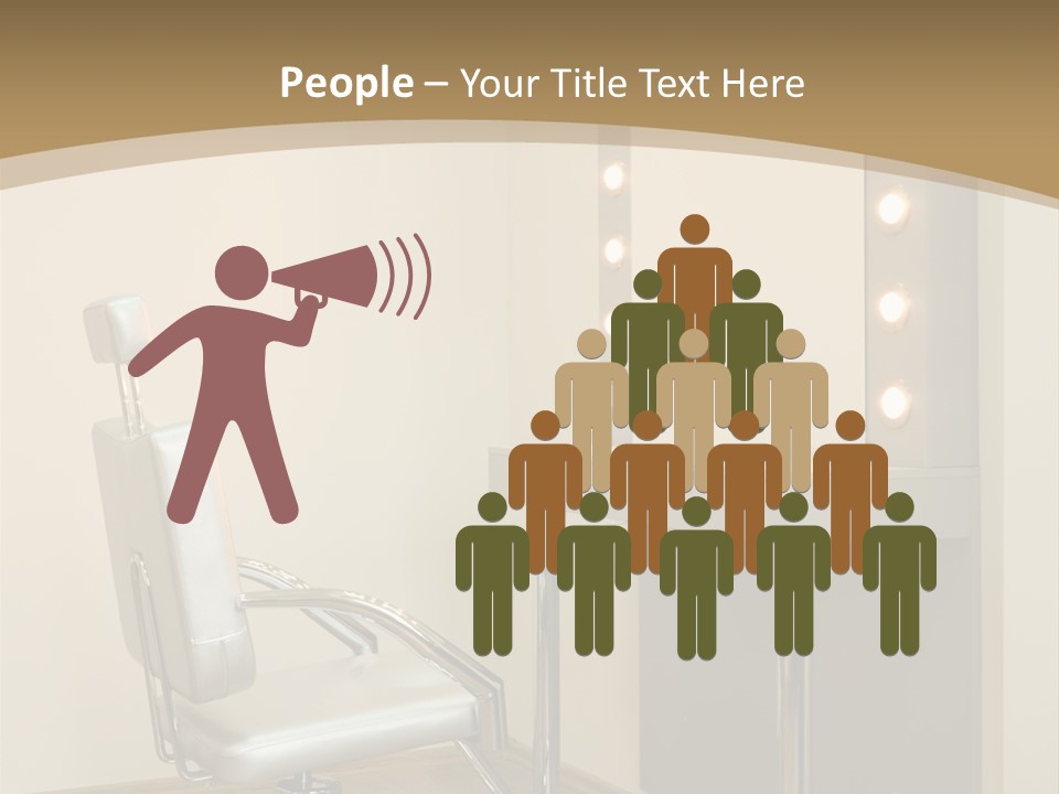 Hair Comfortable Health PowerPoint Template