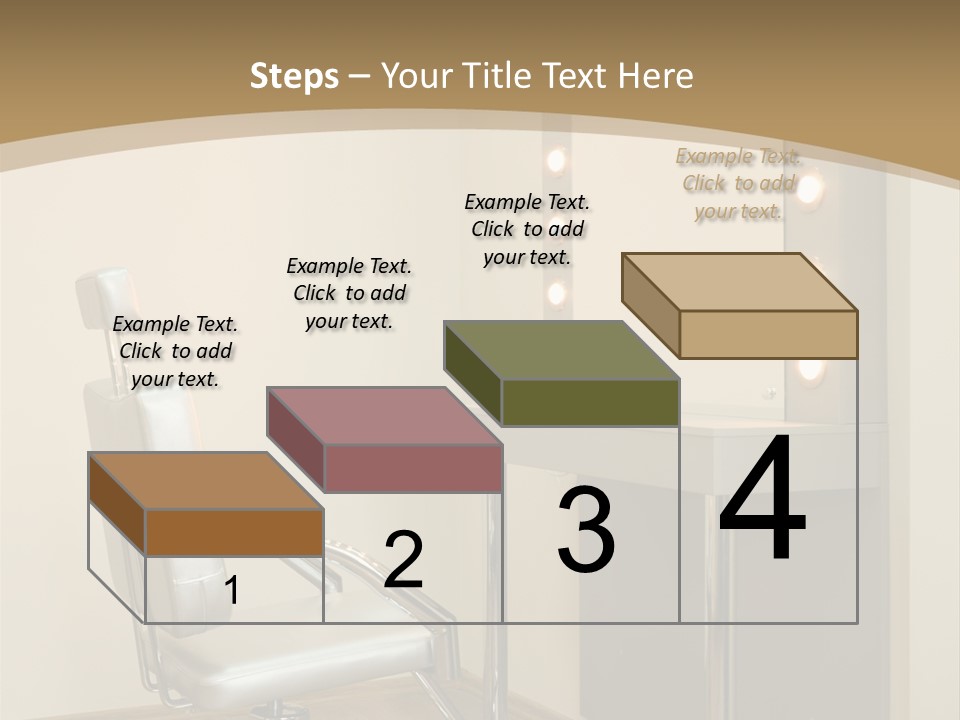 Hair Comfortable Health PowerPoint Template