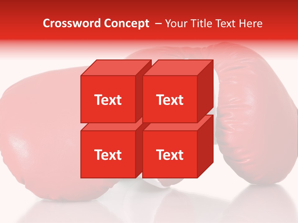 Boxing Gloves PowerPoint Template