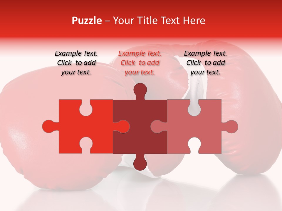 Boxing Gloves PowerPoint Template