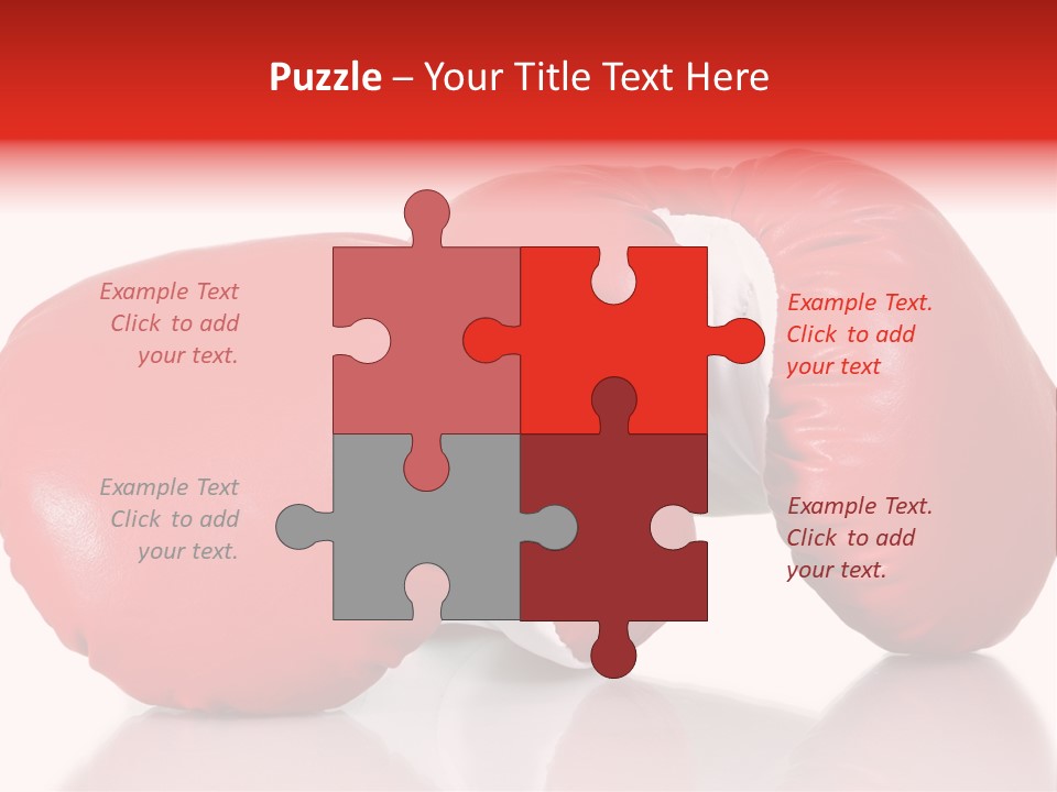 Boxing Gloves PowerPoint Template