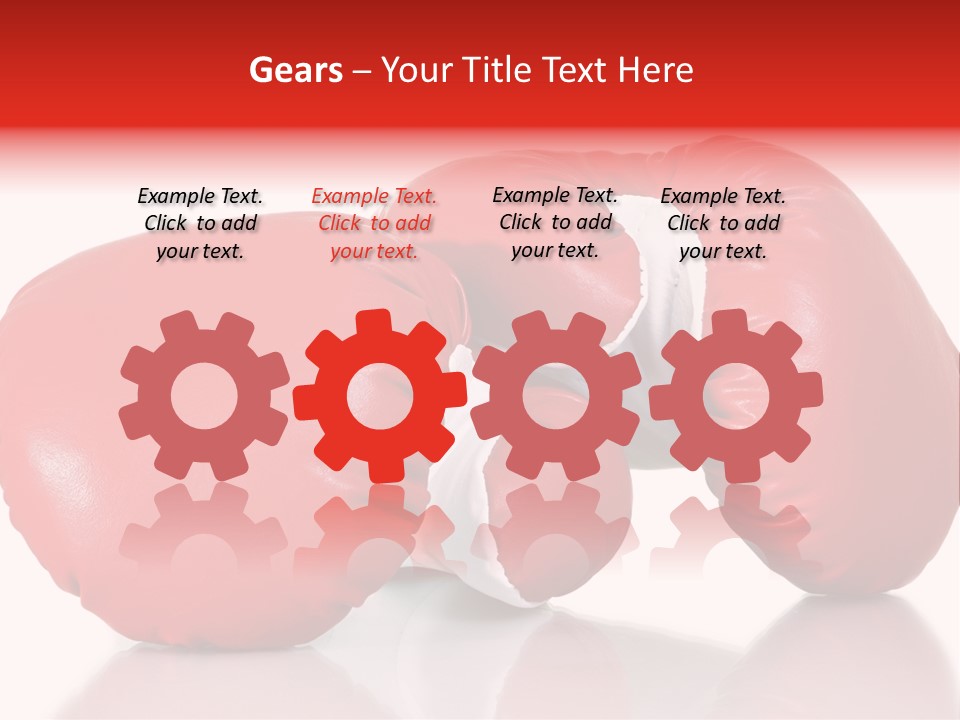 Boxing Gloves PowerPoint Template