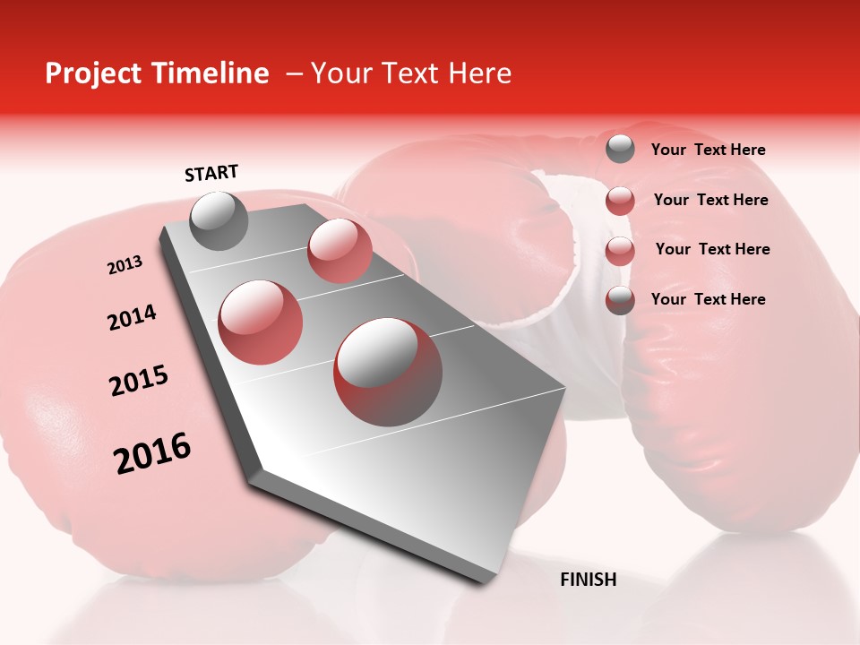 Boxing Gloves PowerPoint Template