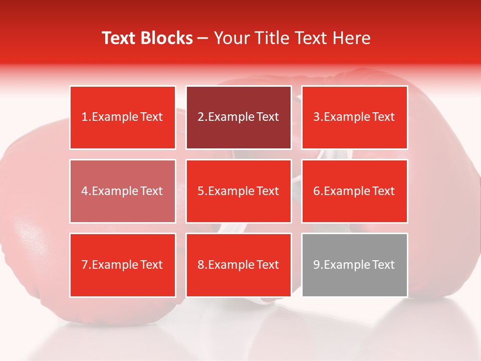 Boxing Gloves PowerPoint Template