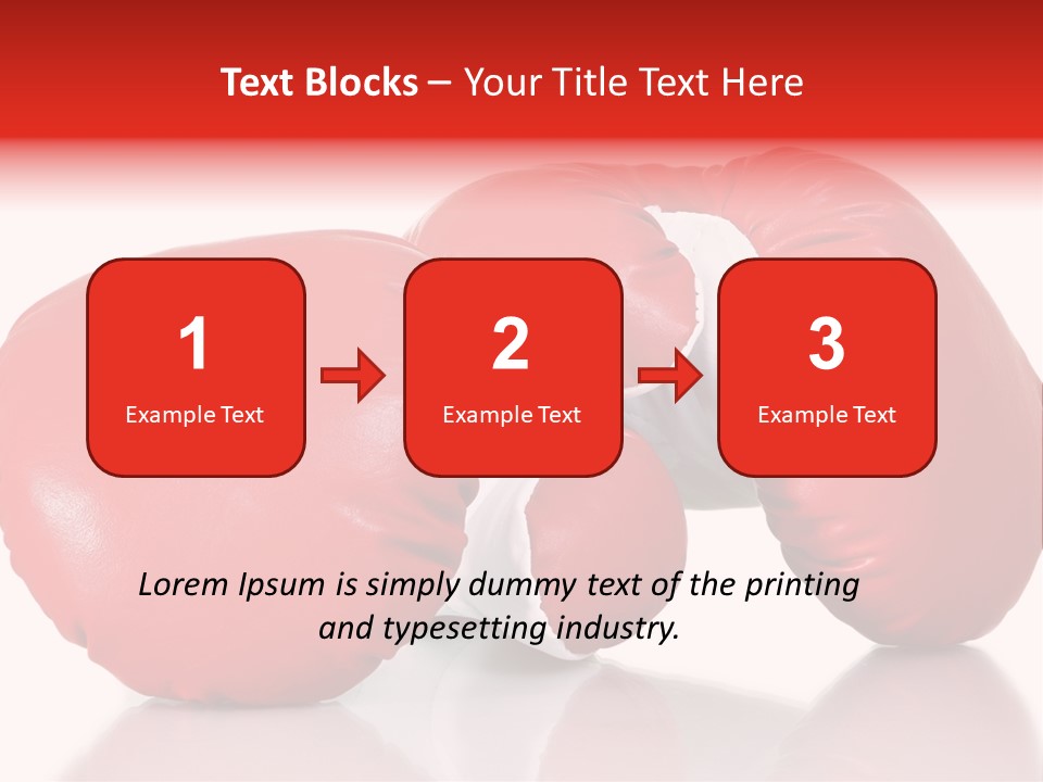 Boxing Gloves PowerPoint Template