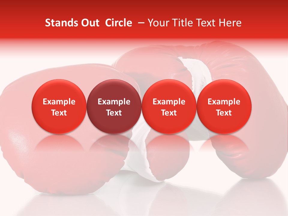 Boxing Gloves PowerPoint Template