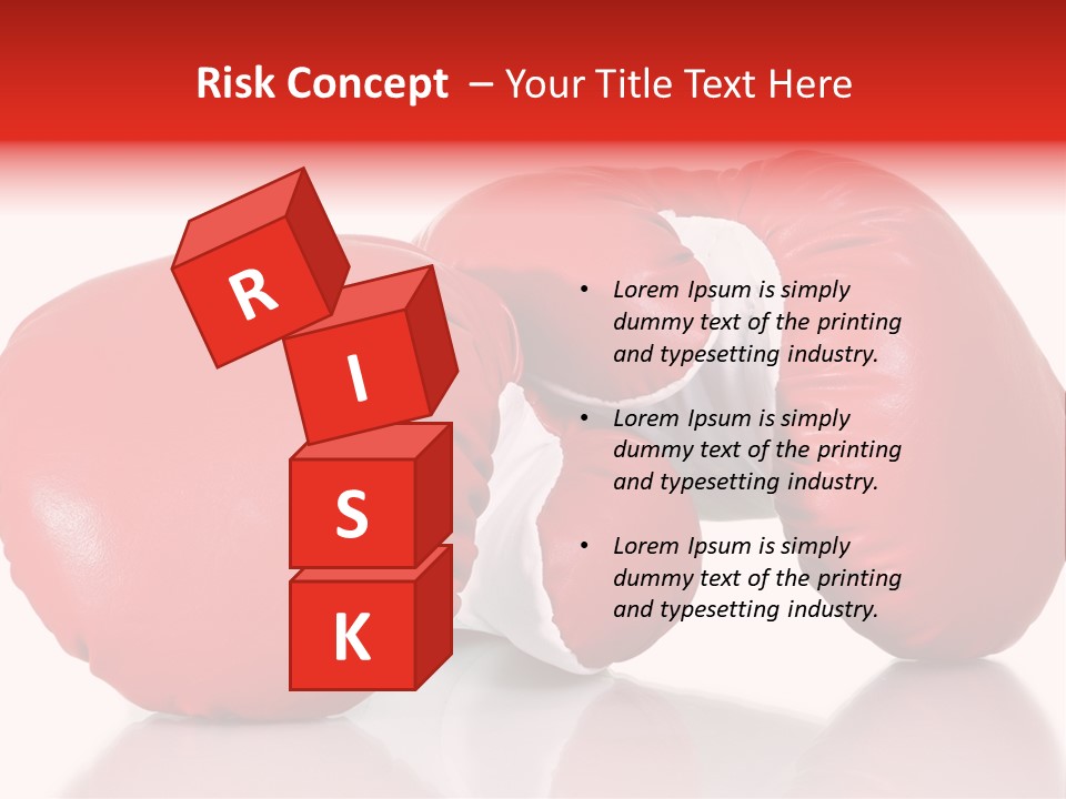 Boxing Gloves PowerPoint Template