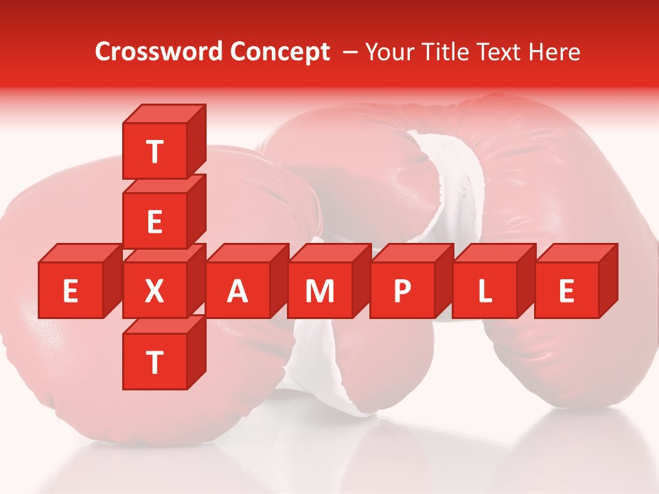 Boxing Gloves PowerPoint Template