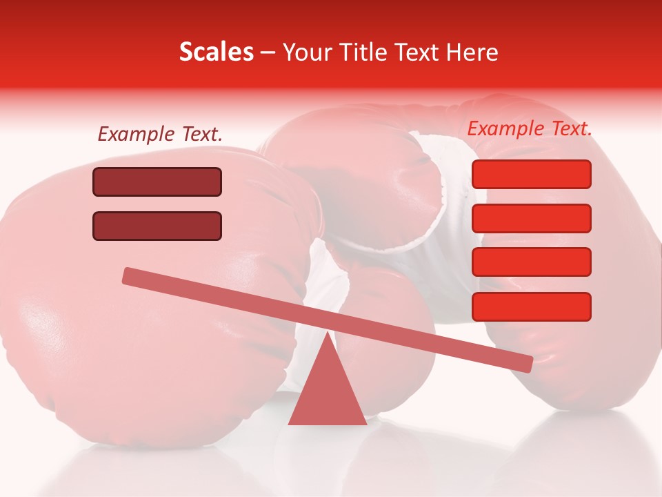 Boxing Gloves PowerPoint Template