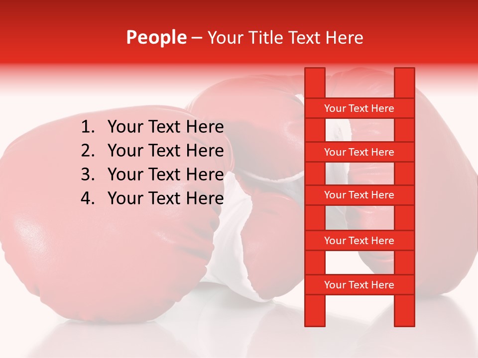 Boxing Gloves PowerPoint Template