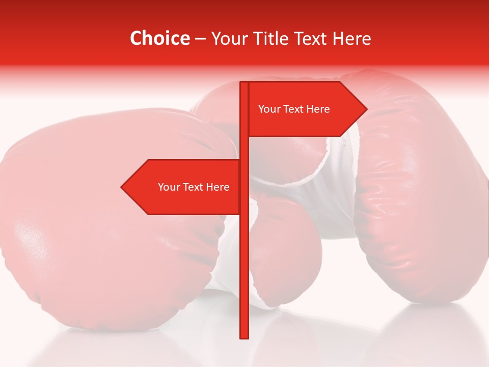 Boxing Gloves PowerPoint Template