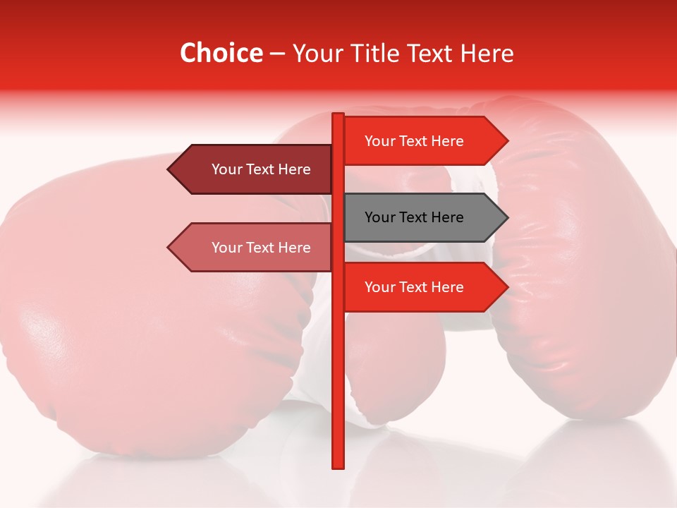 Boxing Gloves PowerPoint Template