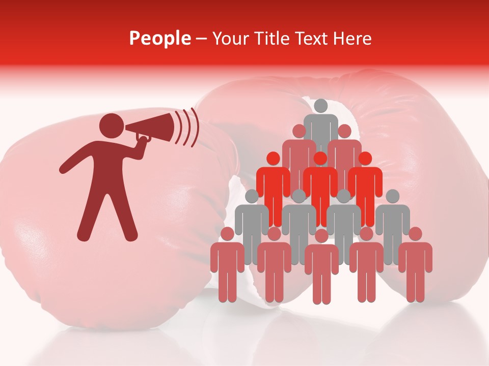 Boxing Gloves PowerPoint Template