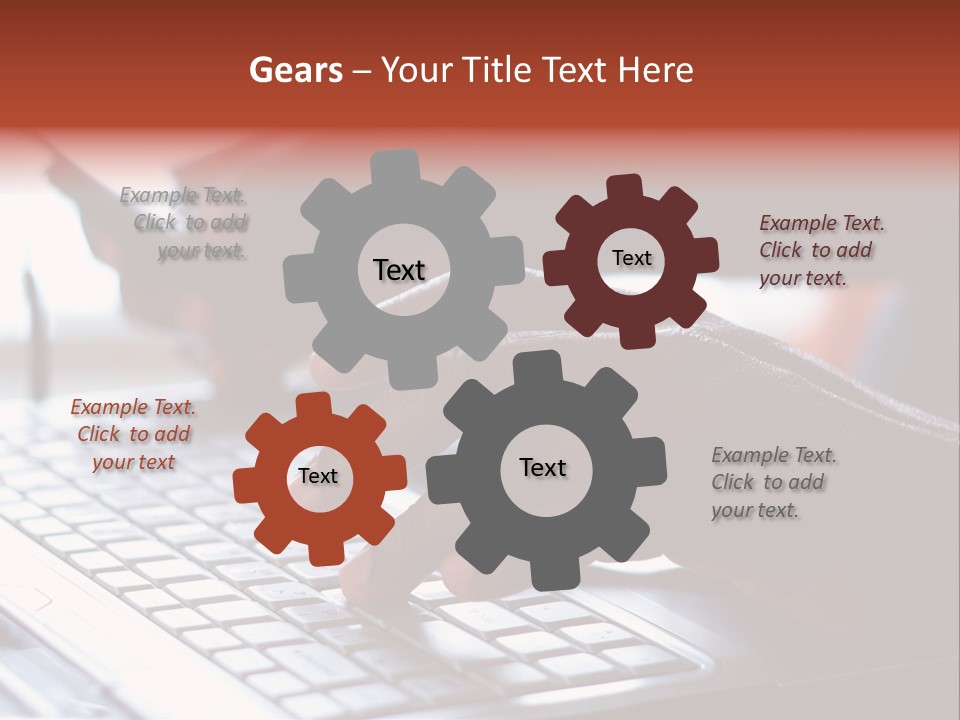 Call Work New PowerPoint Template