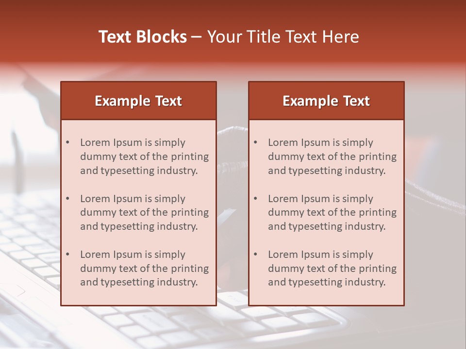 Call Work New PowerPoint Template
