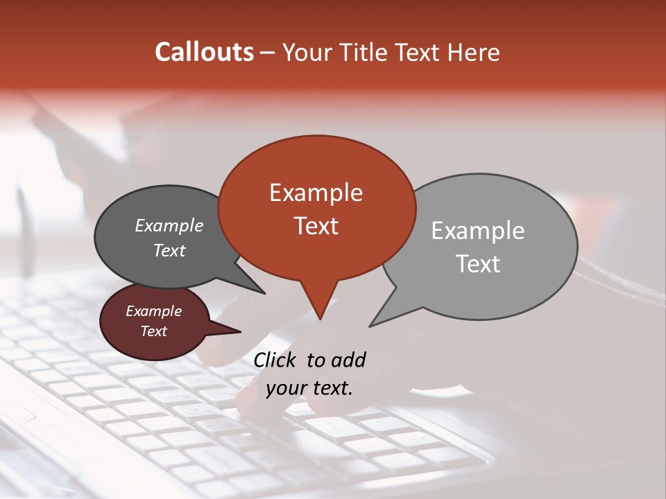 Call Work New PowerPoint Template