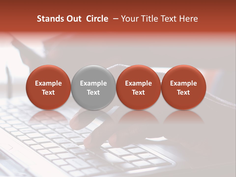 Call Work New PowerPoint Template