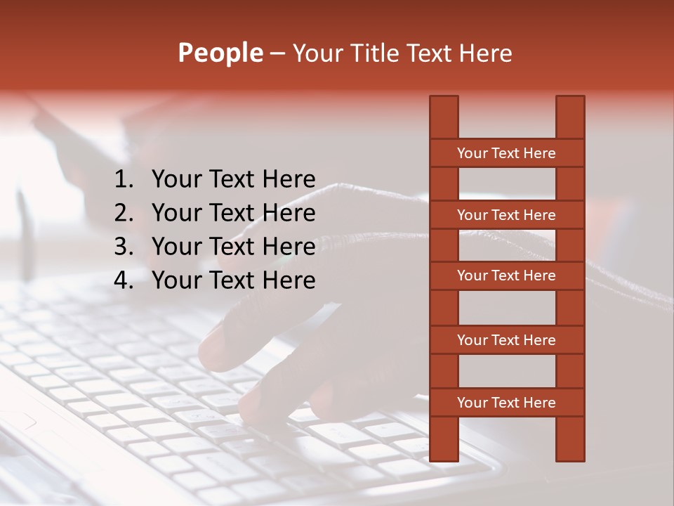Call Work New PowerPoint Template