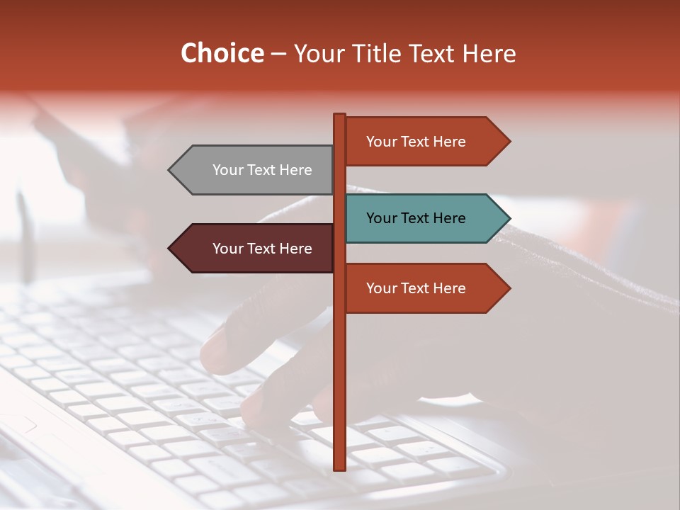 Call Work New PowerPoint Template