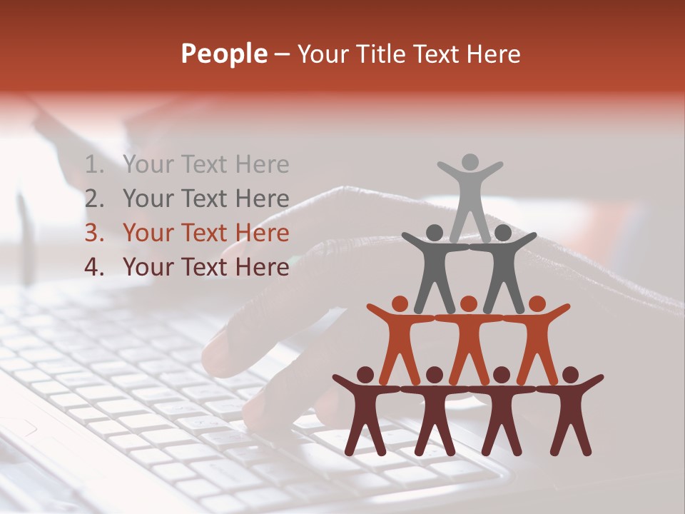 Call Work New PowerPoint Template