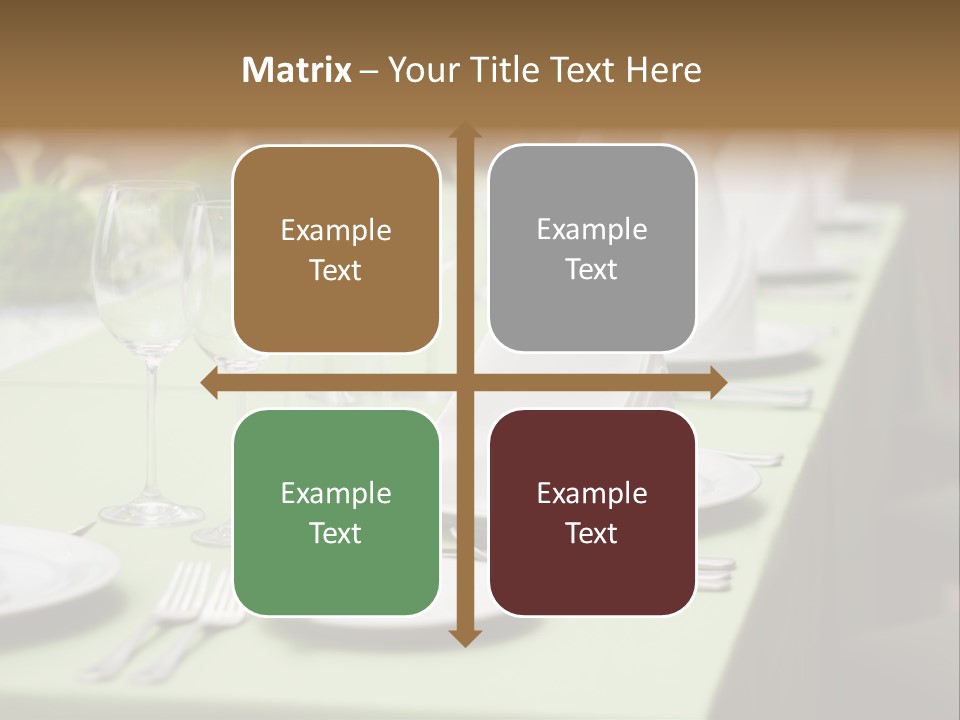 Elegant Meal Dining PowerPoint Template