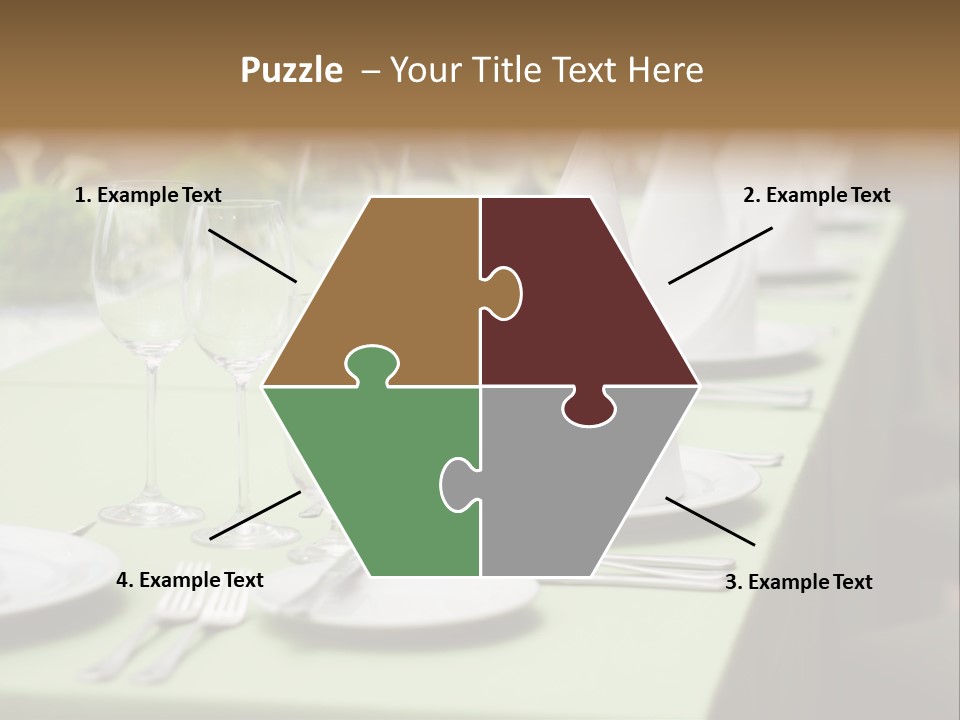 Elegant Meal Dining PowerPoint Template