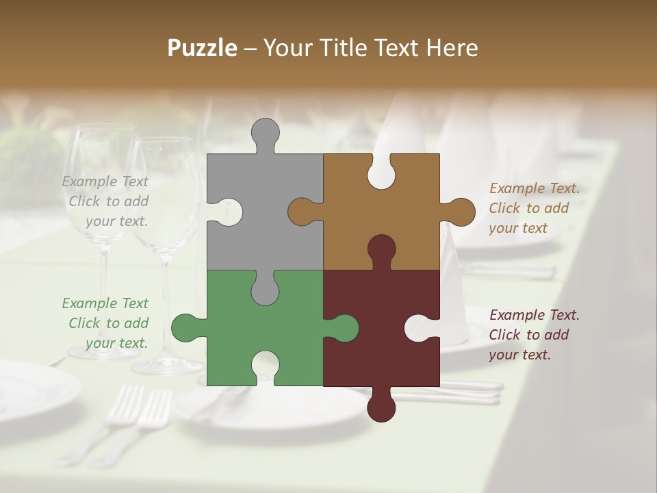 Elegant Meal Dining PowerPoint Template