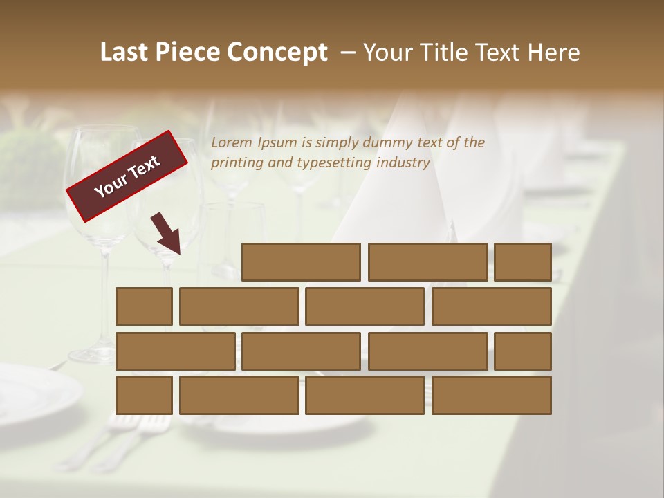 Elegant Meal Dining PowerPoint Template