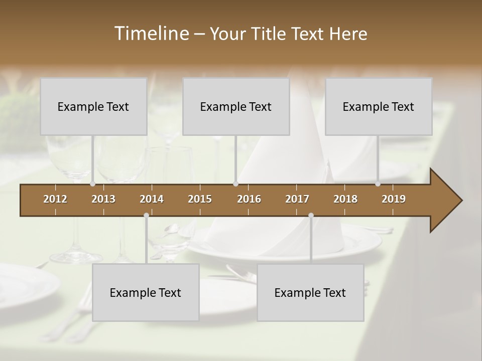 Elegant Meal Dining PowerPoint Template