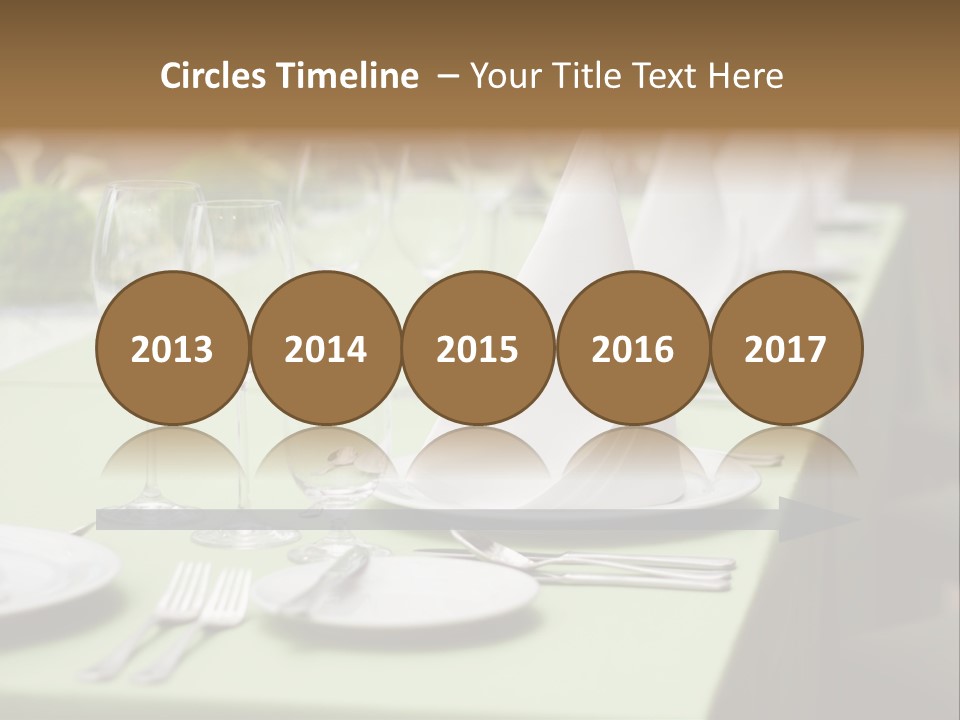 Elegant Meal Dining PowerPoint Template