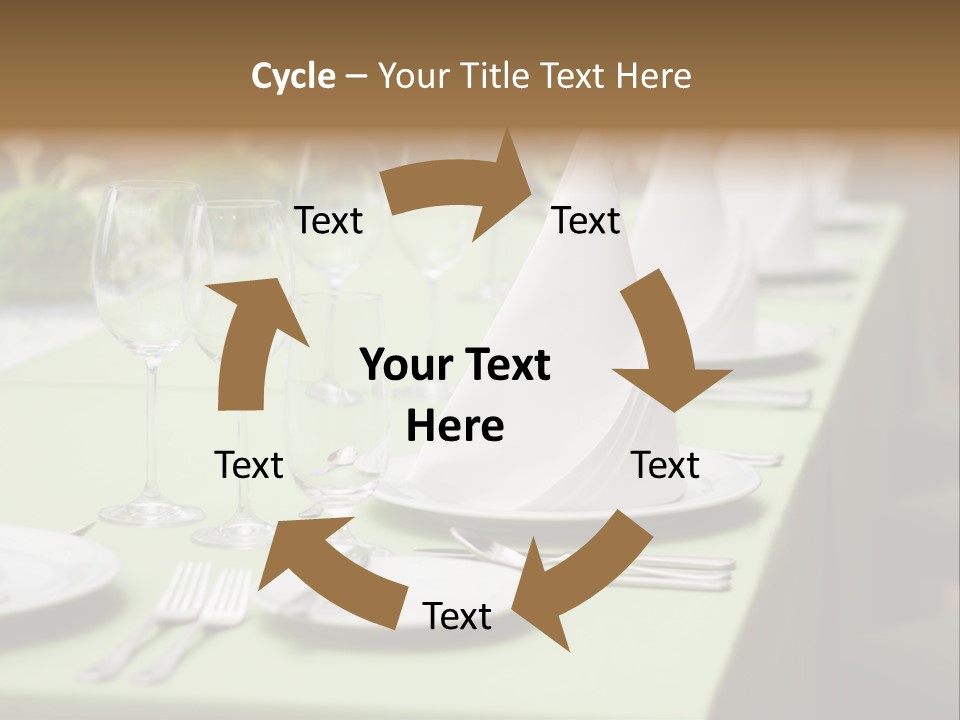 Elegant Meal Dining PowerPoint Template