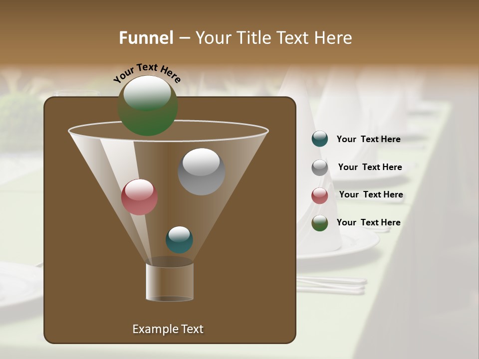 Elegant Meal Dining PowerPoint Template