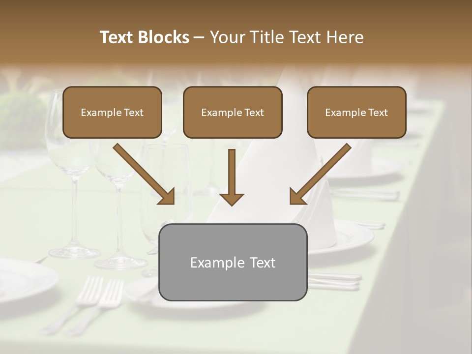 Elegant Meal Dining PowerPoint Template