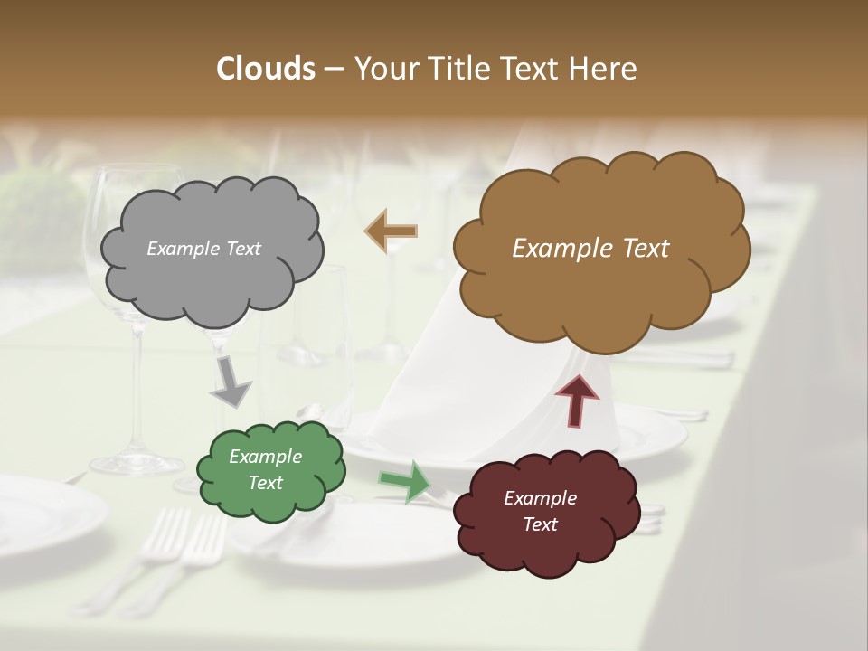 Elegant Meal Dining PowerPoint Template