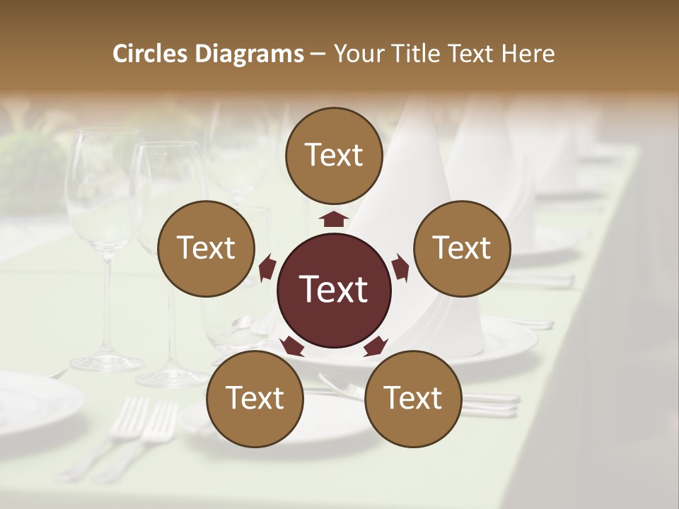 Elegant Meal Dining PowerPoint Template