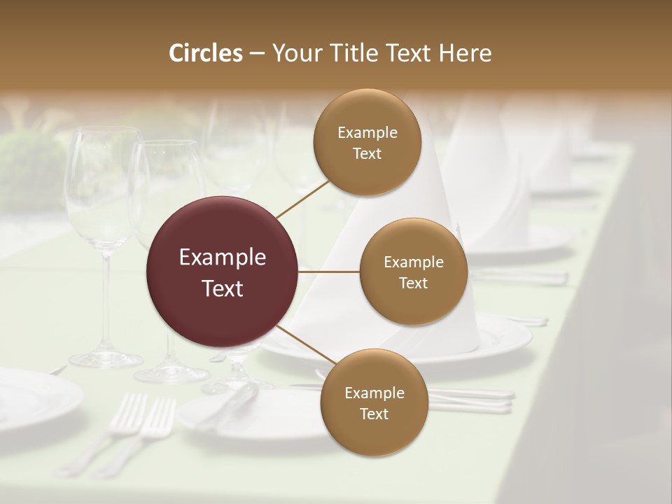 Elegant Meal Dining PowerPoint Template