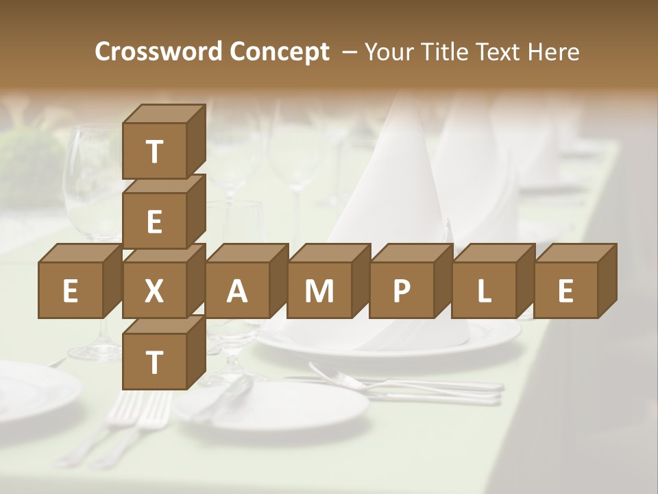 Elegant Meal Dining PowerPoint Template