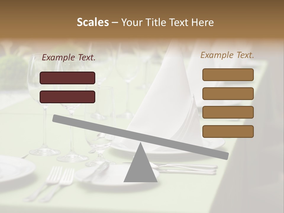 Elegant Meal Dining PowerPoint Template