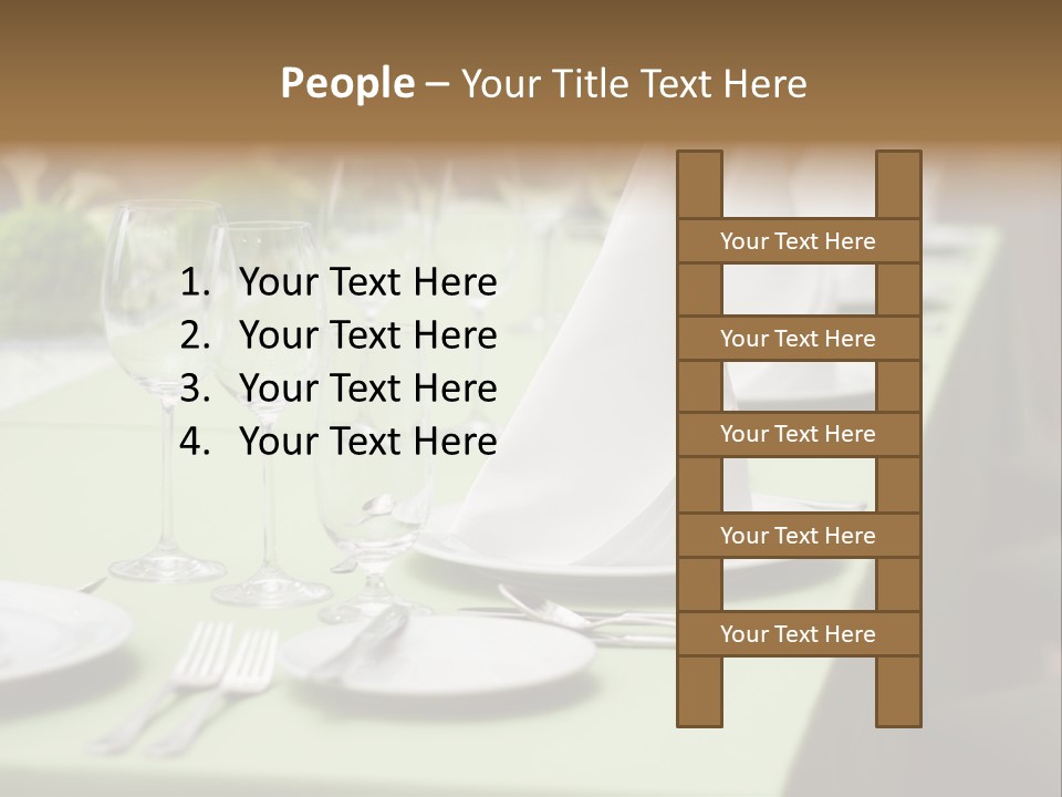 Elegant Meal Dining PowerPoint Template