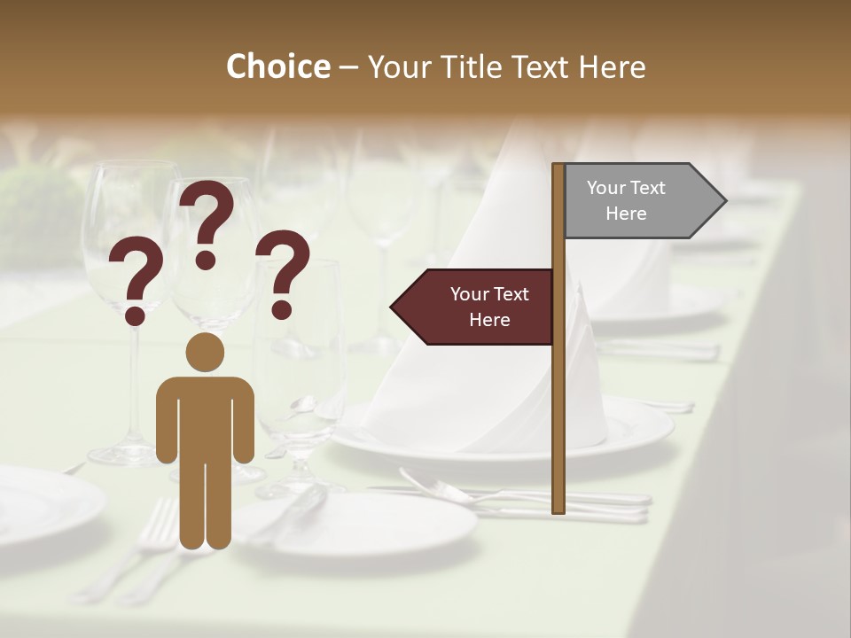 Elegant Meal Dining PowerPoint Template