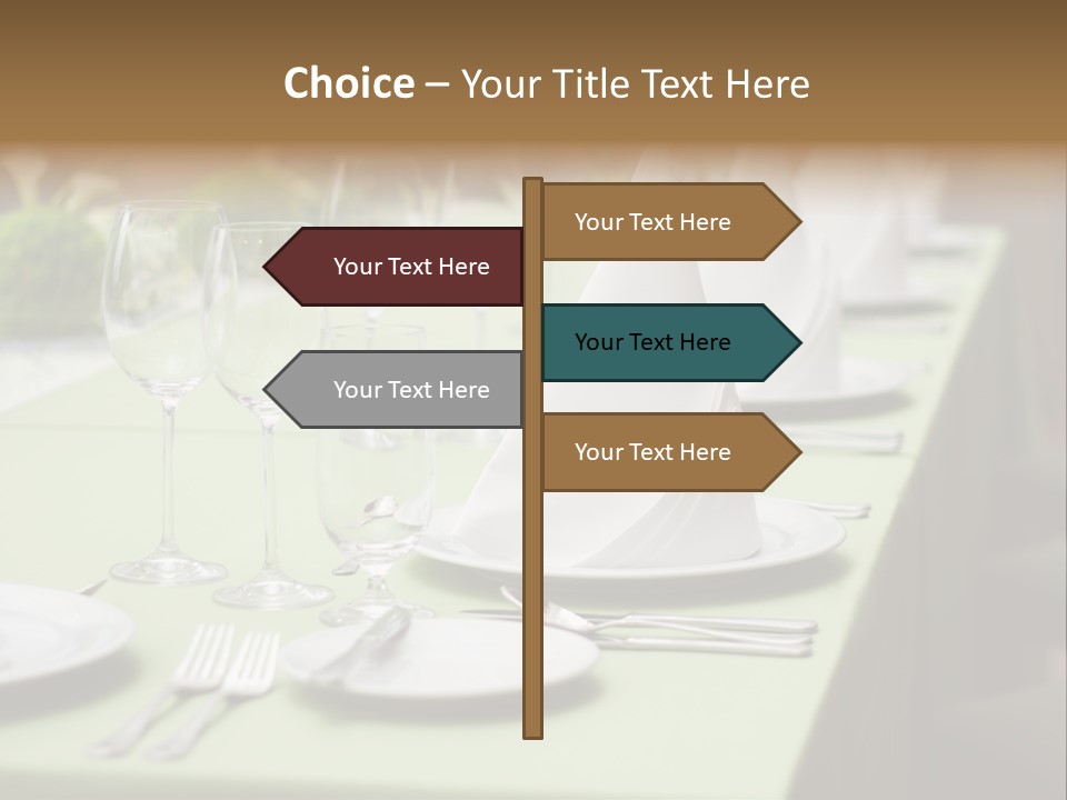 Elegant Meal Dining PowerPoint Template