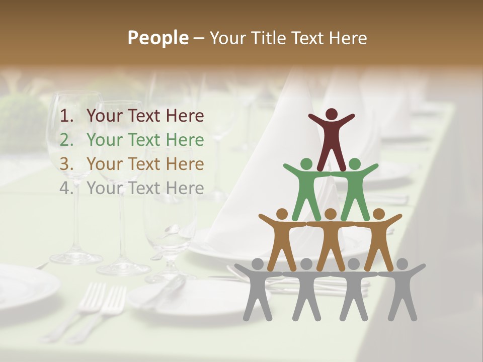 Elegant Meal Dining PowerPoint Template