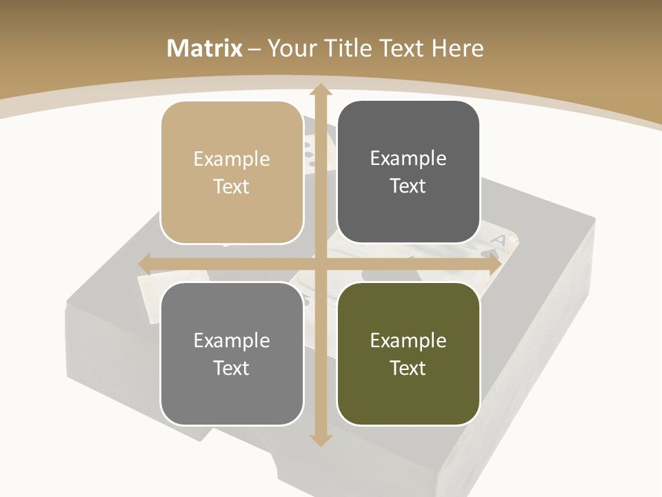 Wooden Path Game PowerPoint Template