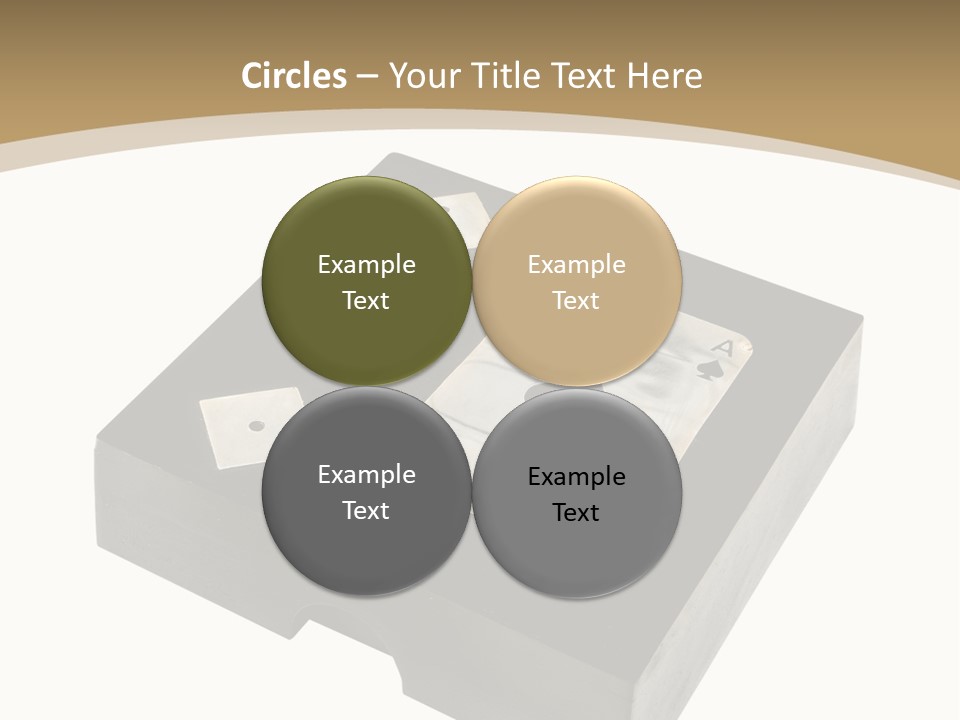 Wooden Path Game PowerPoint Template