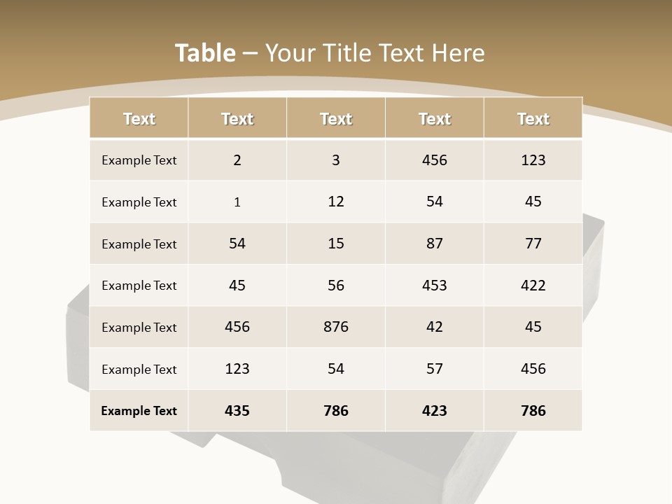 Wooden Path Game PowerPoint Template