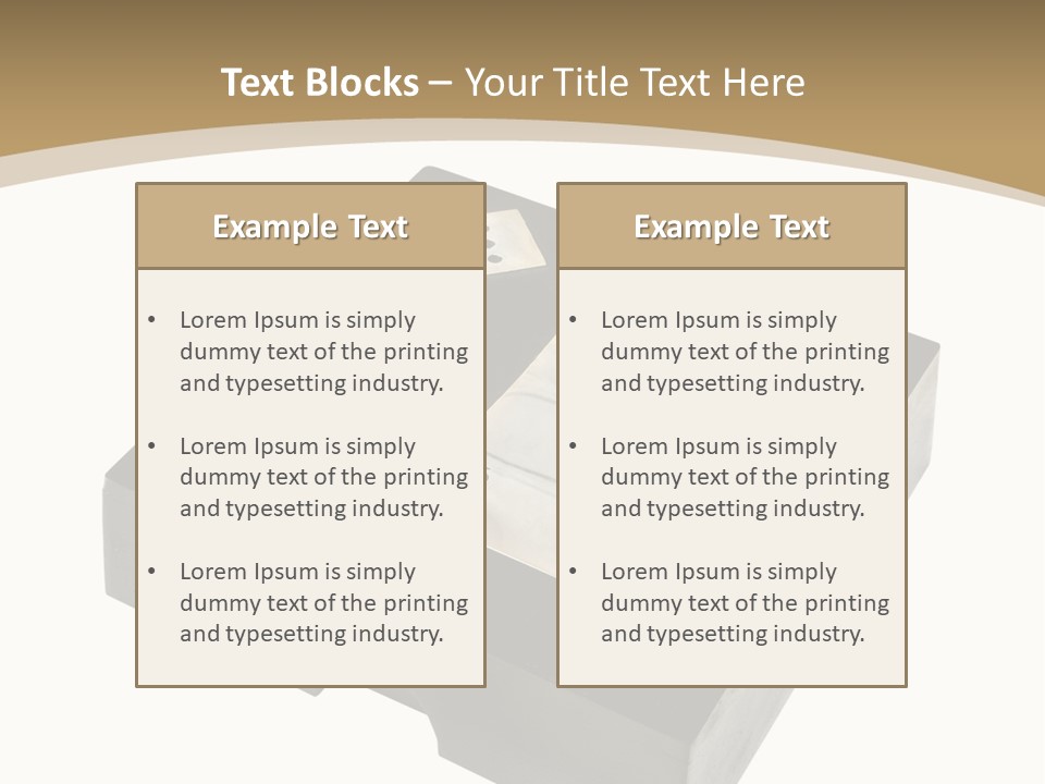 Wooden Path Game PowerPoint Template