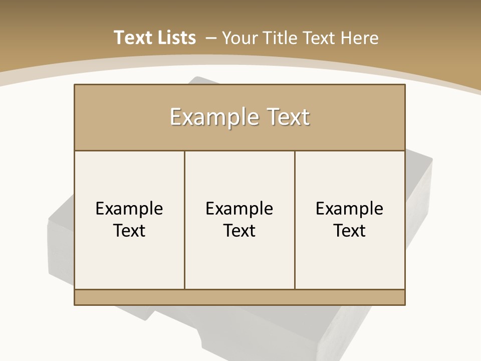 Wooden Path Game PowerPoint Template
